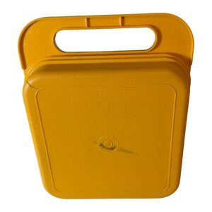Tupperware Vintage 1987 Tuppertoys Carry Case w/ Alphabet Case Only 1408-8
